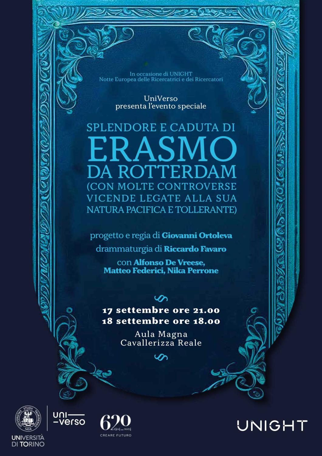 Splendore e caduta di Erasmo da Rotterdam